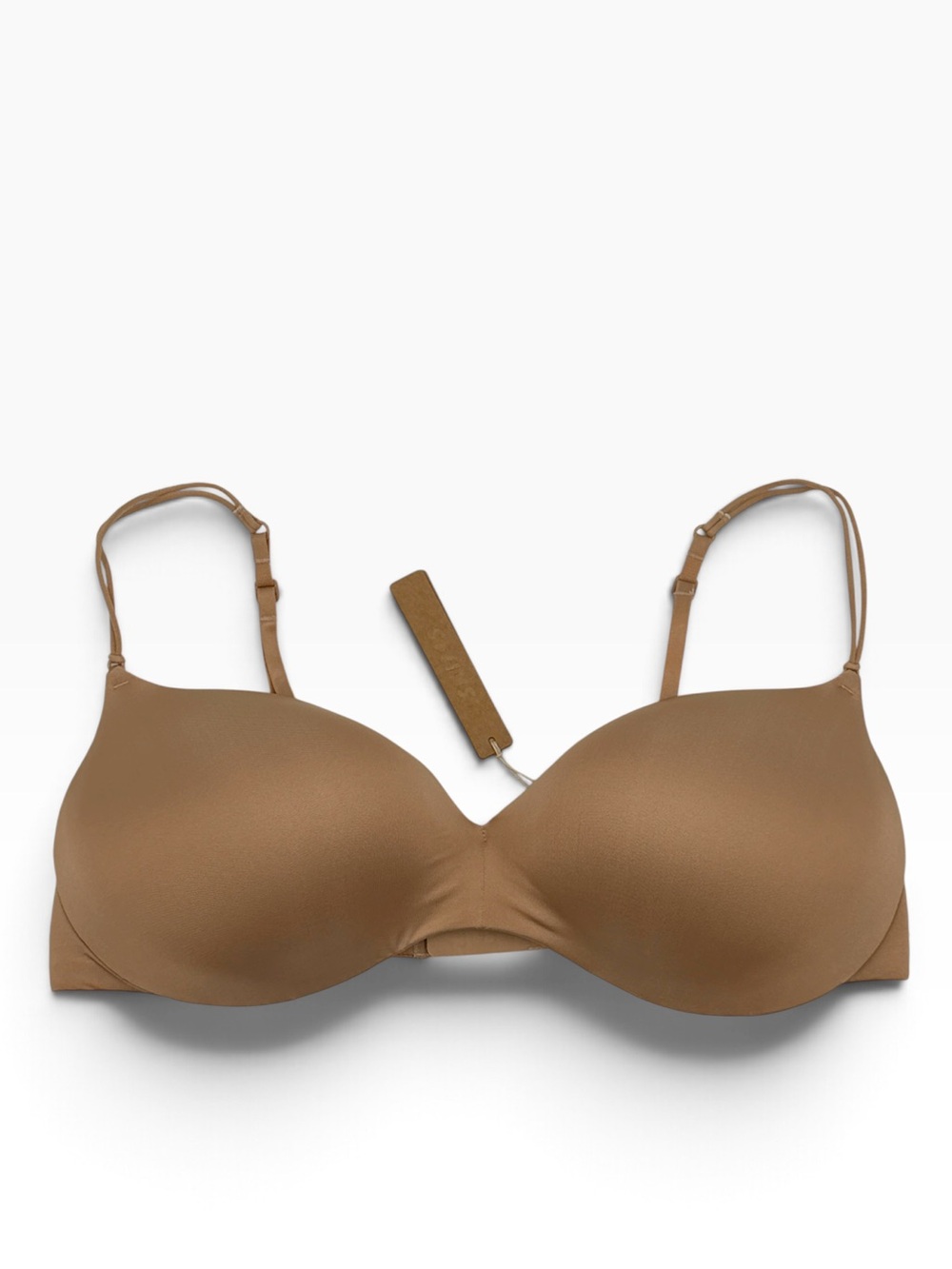 Skims Wireless Form Lightly Lined Plunge Micro Strap Bra Size 36F (36DDD)